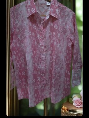 Pink Button-Up Shirt